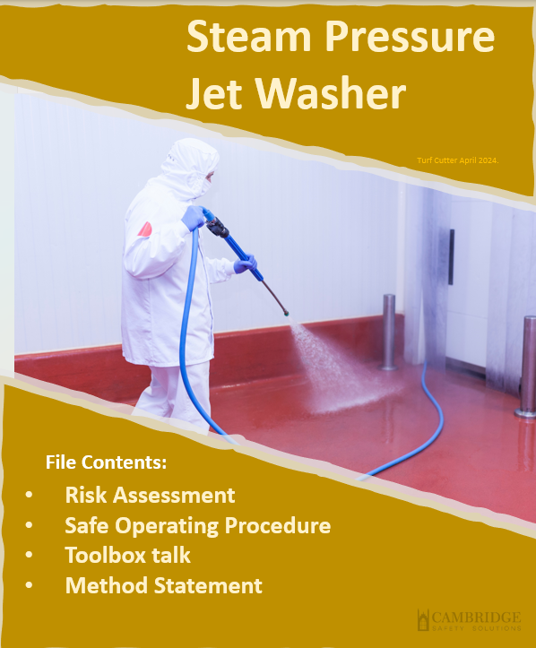 Steam Jet Pressure Washer - Risk Assessment